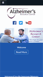 Mobile Screenshot of alzheimersinfo.org